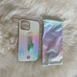 COPY - LOOPY Iridescent Pearl Lefty iPhone 12 Pro Max Case